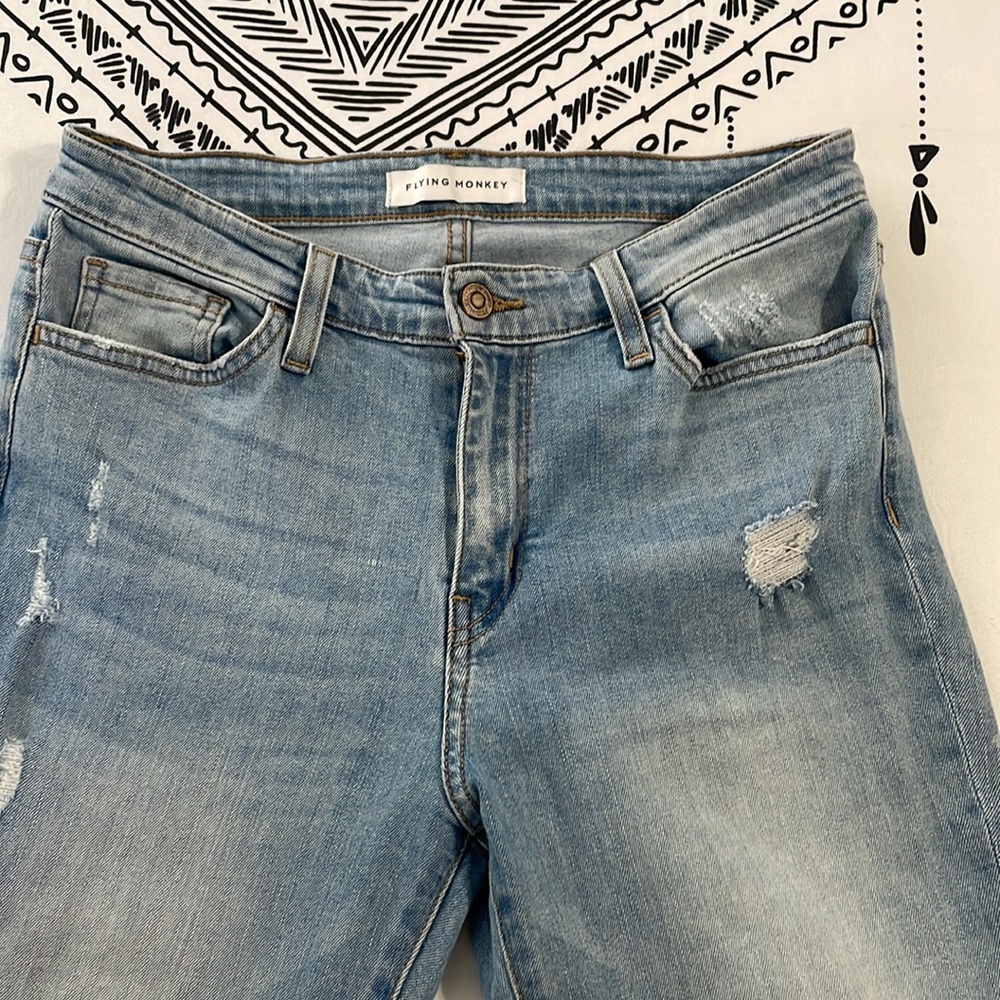 Flying Monkey Jeans | Flying Monkey Distressed Fl… - image 4